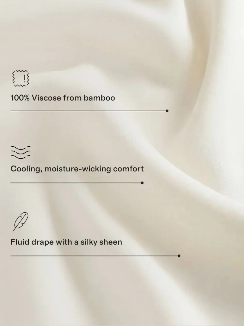 Quince Bamboo Sheet Set - White - Twin size - Silky Cottagecore Beach